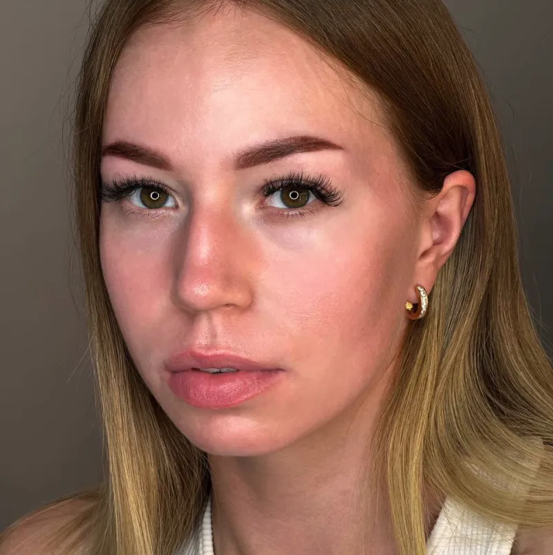 Наращивание ресниц пример 6